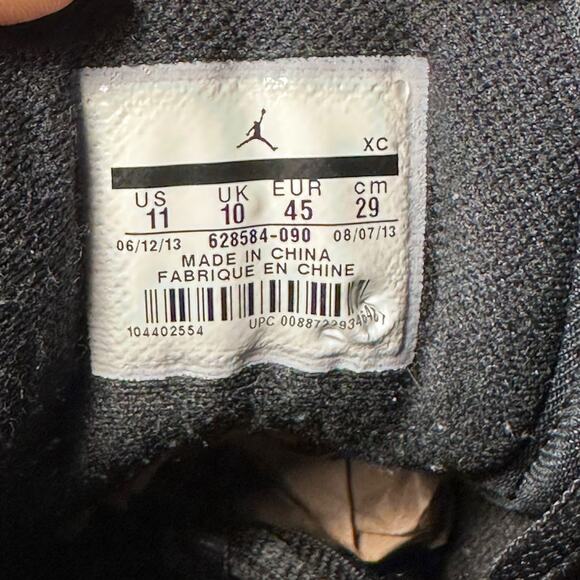 Jordan SC-2 Black/Blue/Yellow Men’s Sneakers - Size 11 - Picture 5 of 6